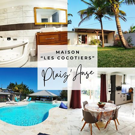 Maison Les Cocotiers De Plaiz'Anse Petite Île 外观 照片